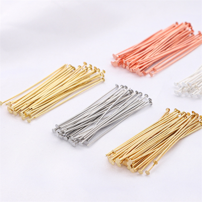 Jewelry Making Jig - 50 adet/paket 925 ayar gümüş düz