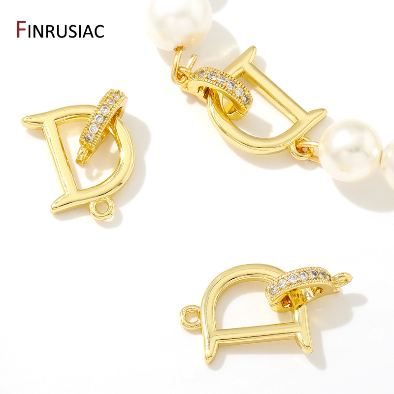Jewelry Making Bead - 18 K Altın Kaplama Pirinç Bağlantı