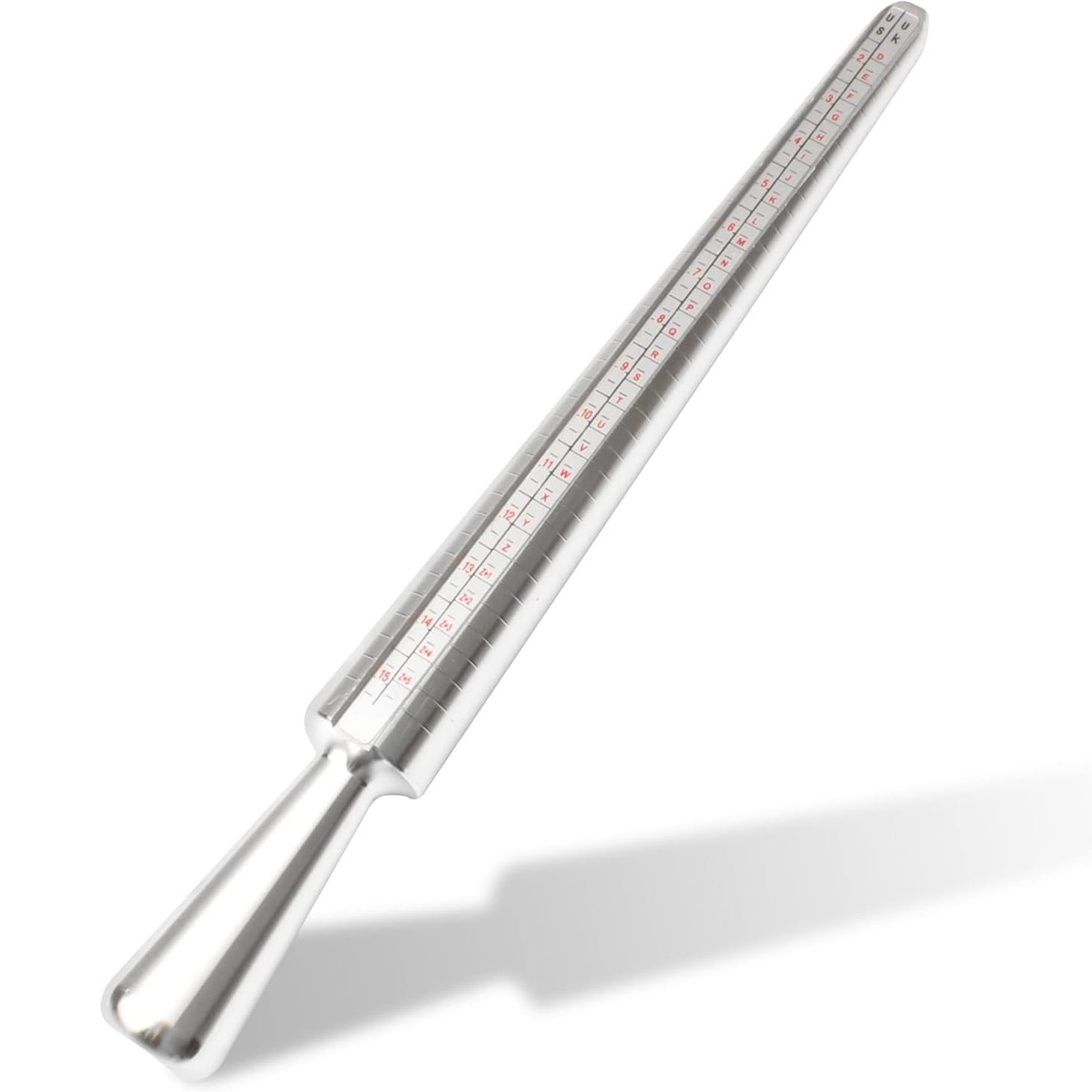 Jewelry Making Uk - İngiliz Ölçeği Dökme Demir Yüzük Ölçer