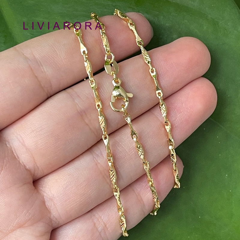 Jewelry Making Singapore - 1/2/3 Adet 45cm Pirinç 18K Altın