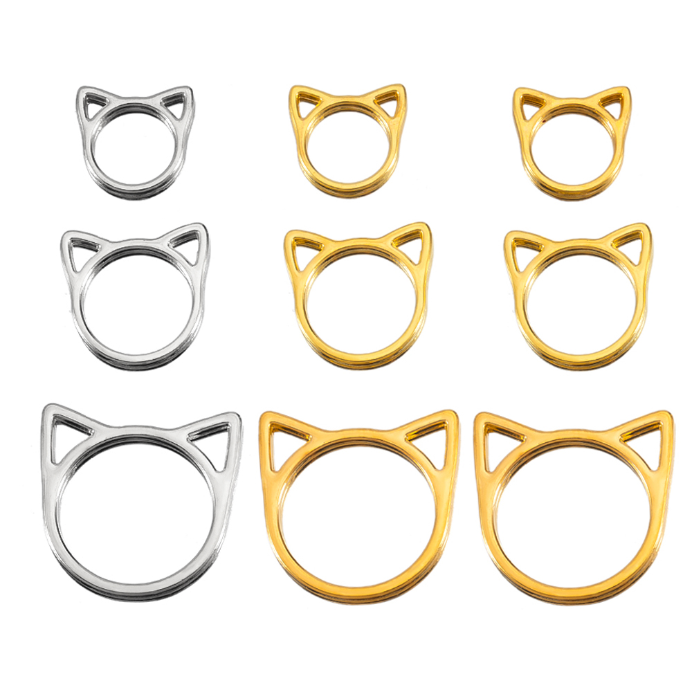 Jewelry Making Jig - 20 adet Kedi Kafası Şekli Kolye