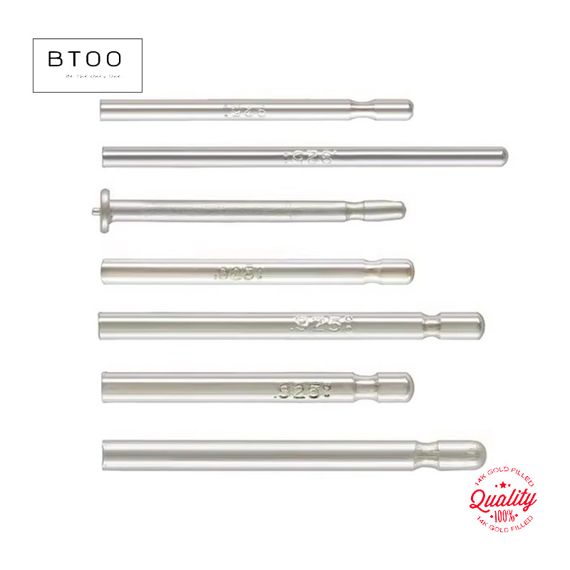 Jewelry Making Silver - Fusion Posts İnci Küpe Sapları 925