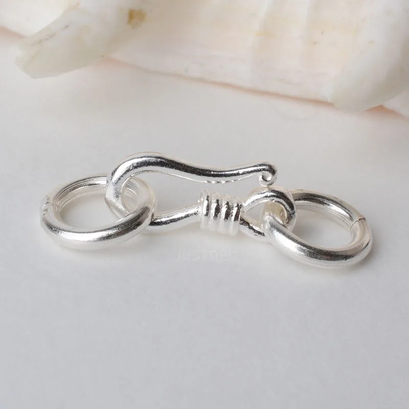 Jewelry Making Silver - Gümüş S Kanca ve Göz Balık