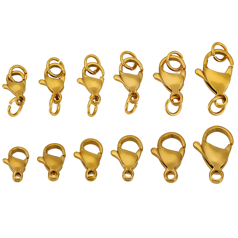 Jewelry Making Essentials - 20 adet paslanmaz çelik ıstakoz tokaları