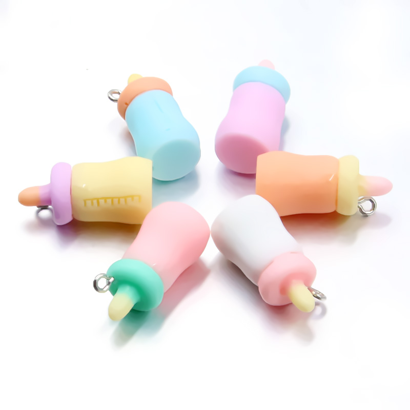 Jewelry Making 3 Year Old - 10 adet 12X26MM 6 renk Charms