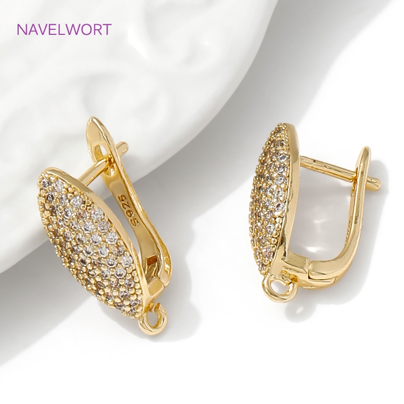 18K Altın Kaplama Pirinç Küpe  - Jewelry Making Earring Supplies incelemesi ve fiyatı