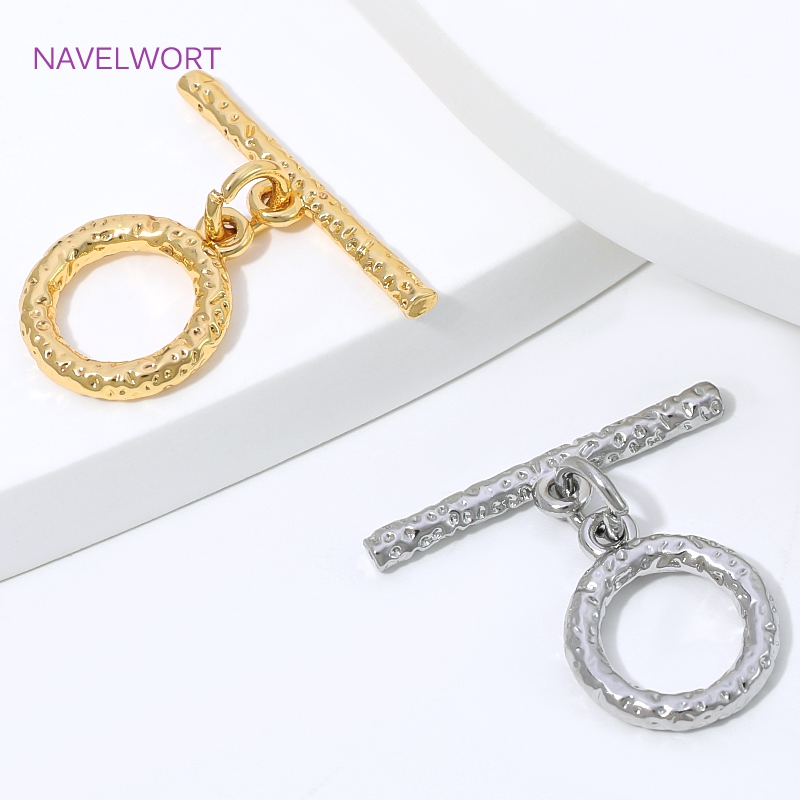 18 Ayar Altın Kaplama Pirinç G - Toggle Clasp Gold incelemesi ve fiyatı