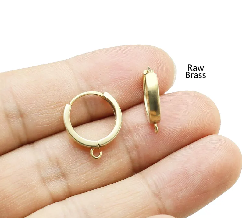 10 adet Pirinç Kulak Çemberler - Jewelry Making Earring Supplies incelemesi ve fiyatı