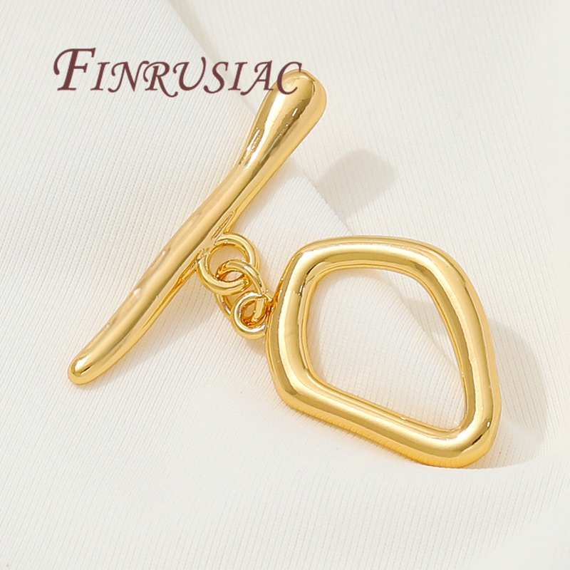 18K Altın Kaplama Geçiş Klipsl - Toggle Clasp Gold incelemesi ve fiyatı