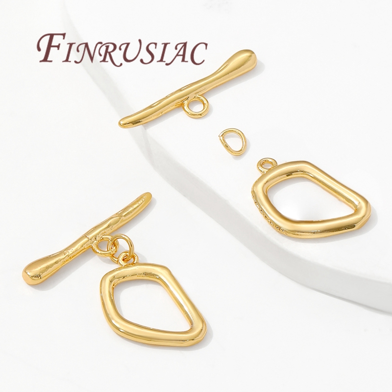 18K Altın Kaplama Geçiş Klipsl - Toggle Clasp Gold incelemesi ve fiyatı
