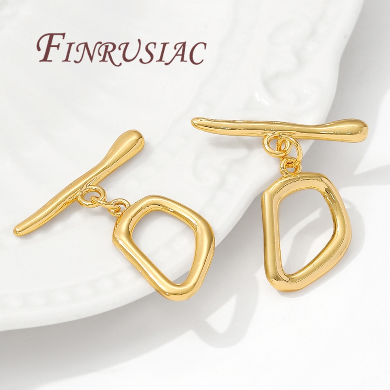 18K Altın Kaplama Geçiş Klipsl - Toggle Clasp Gold incelemesi ve fiyatı