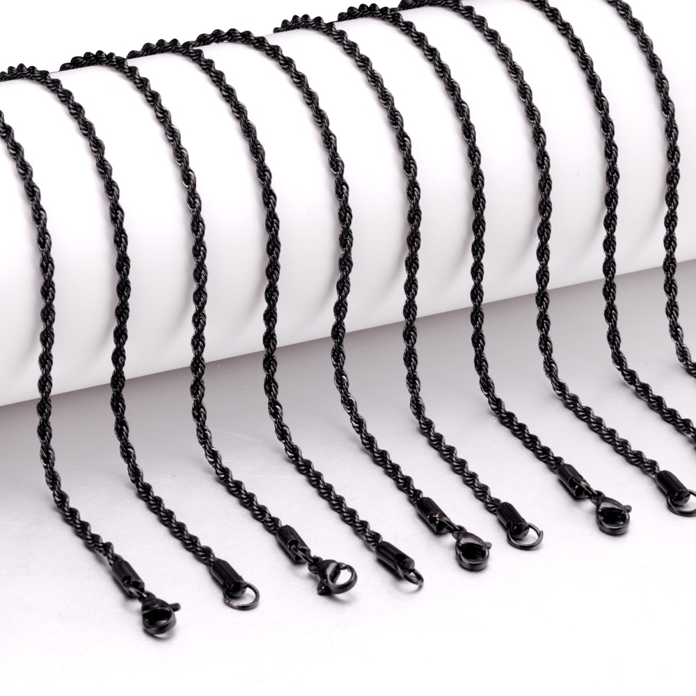 ASONSTEEL 10 adet/grup siyah r - Jewelry Making Singapore incelemesi ve fiyatı