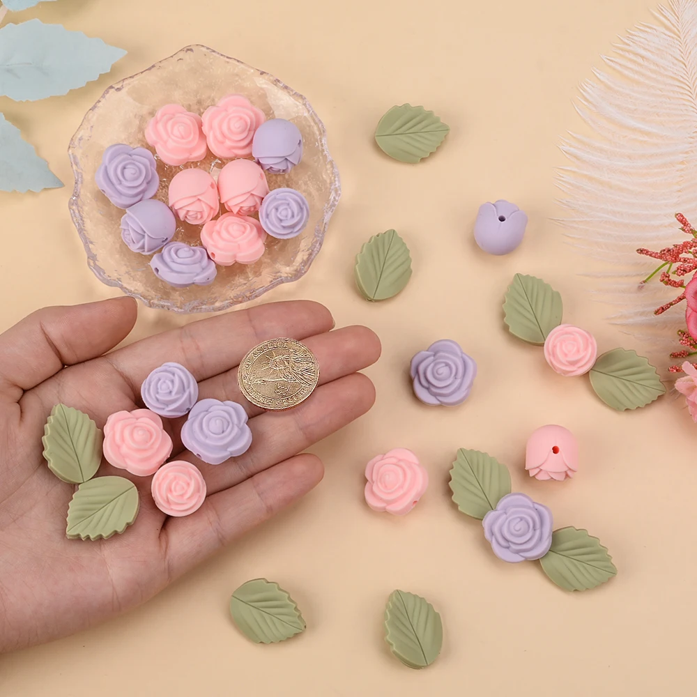 LOFCA 30 adet gül silikon bonc - Jewelry Making 3 Year Old incelemesi ve fiyatı