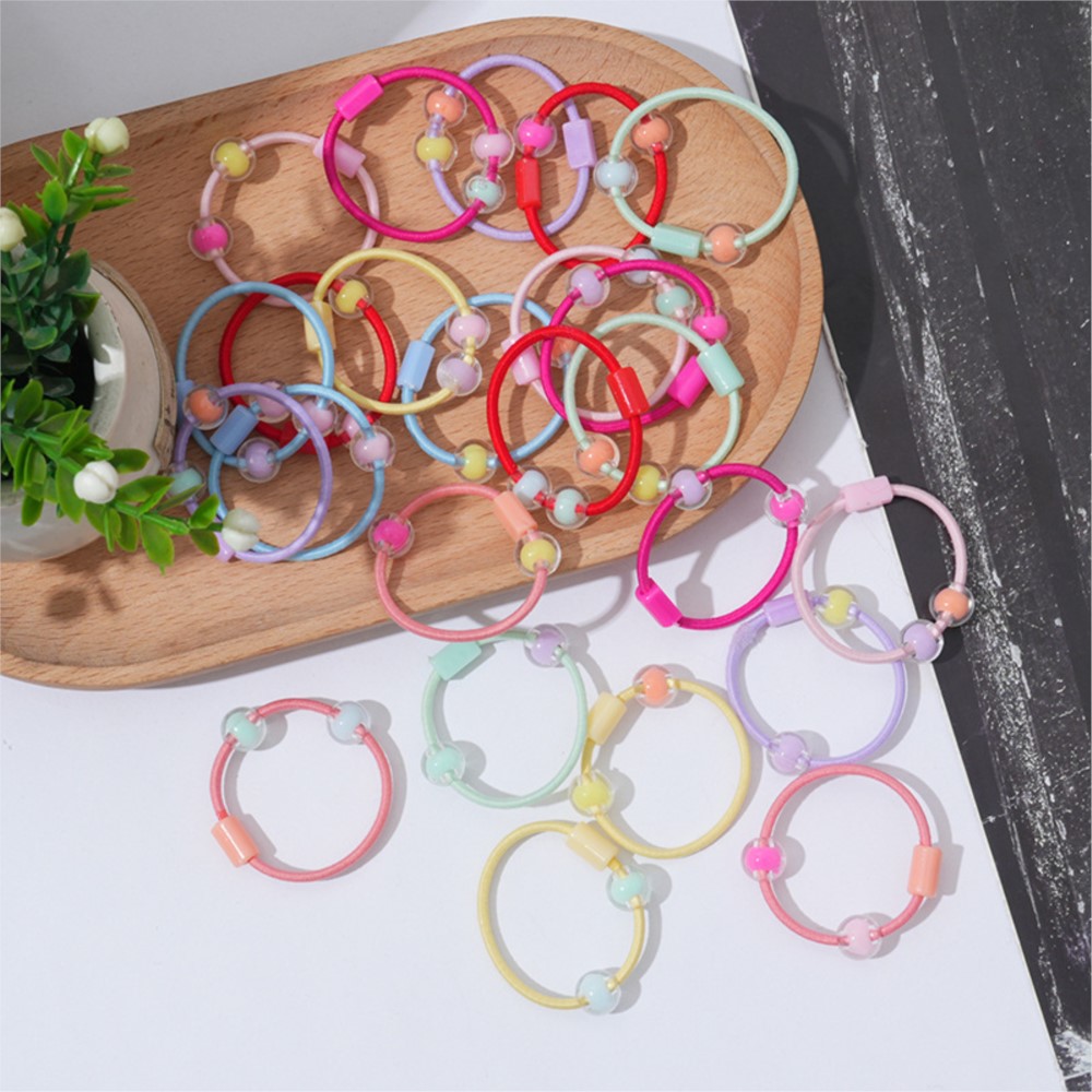 50 adet sevimli elastik saç ba - Jewelry Making 3 Year Old incelemesi ve fiyatı