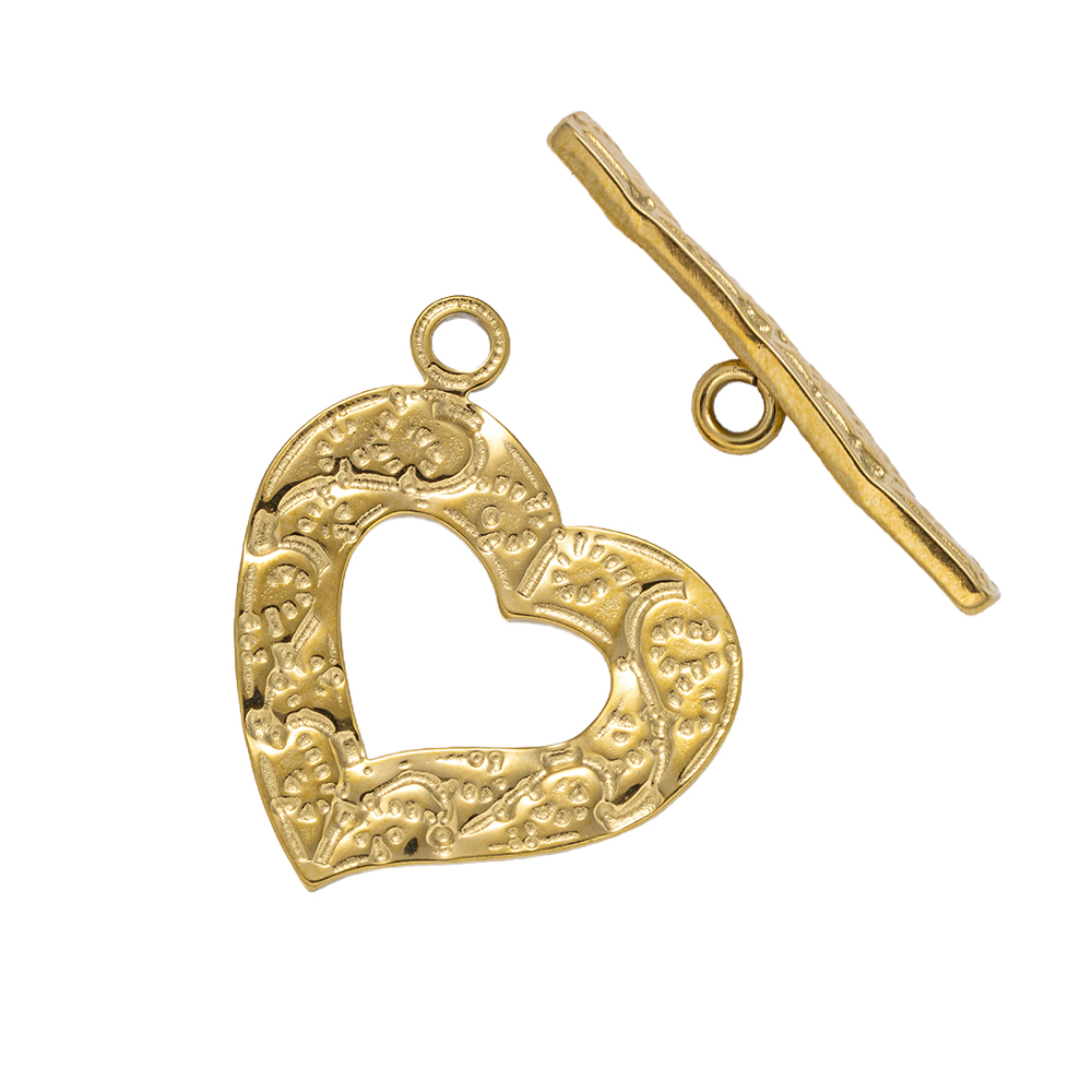 5 takım paslanmaz çelik geçiş  - Toggle Clasp Gold incelemesi ve fiyatı