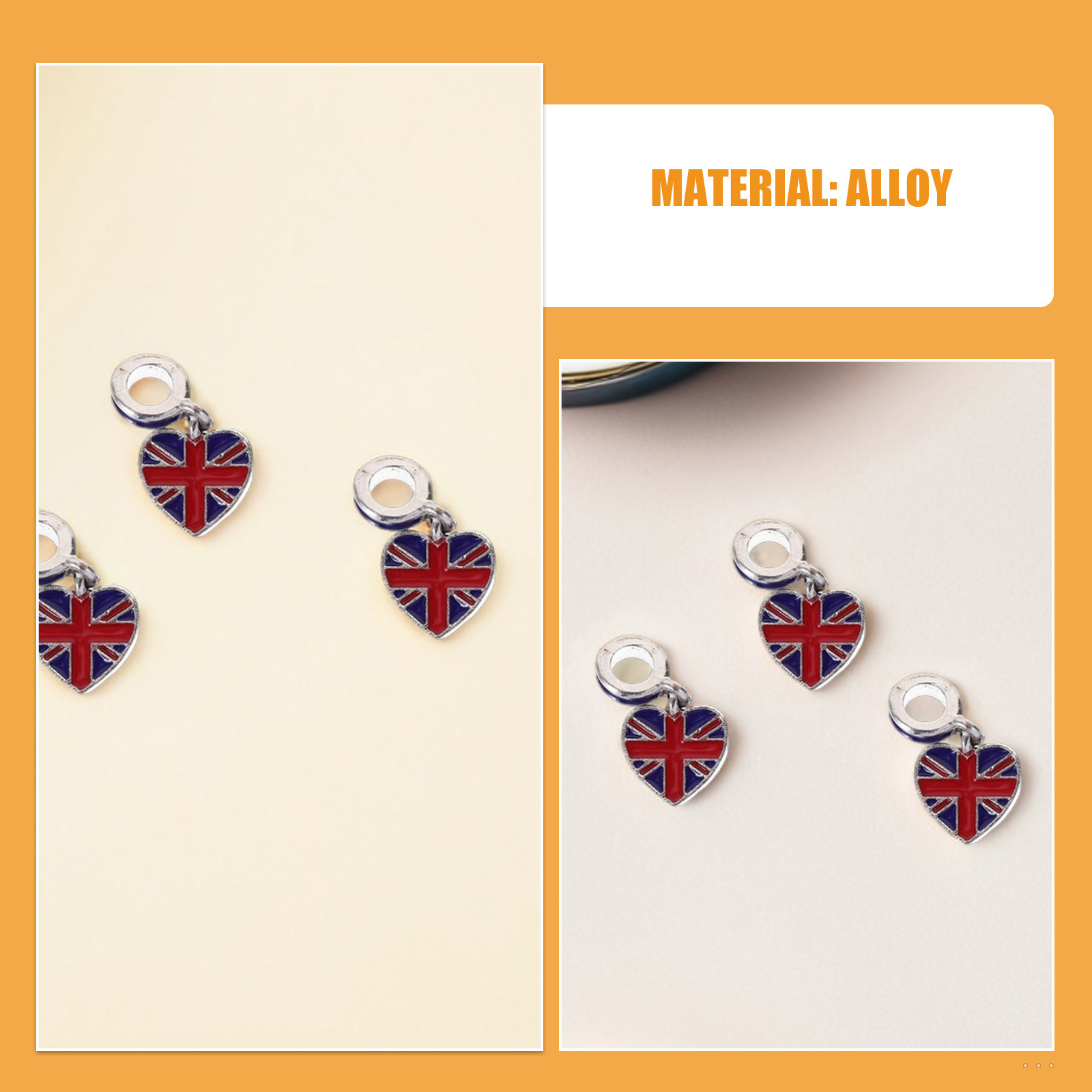 12 Adet İngiliz Bayrağı Takıla - Jewelry Making Uk incelemesi ve fiyatı