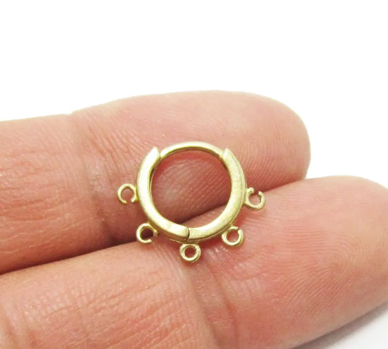 10 adet Pirinç Kulak Çemberler - Jewelry Making Earring Supplies incelemesi ve fiyatı