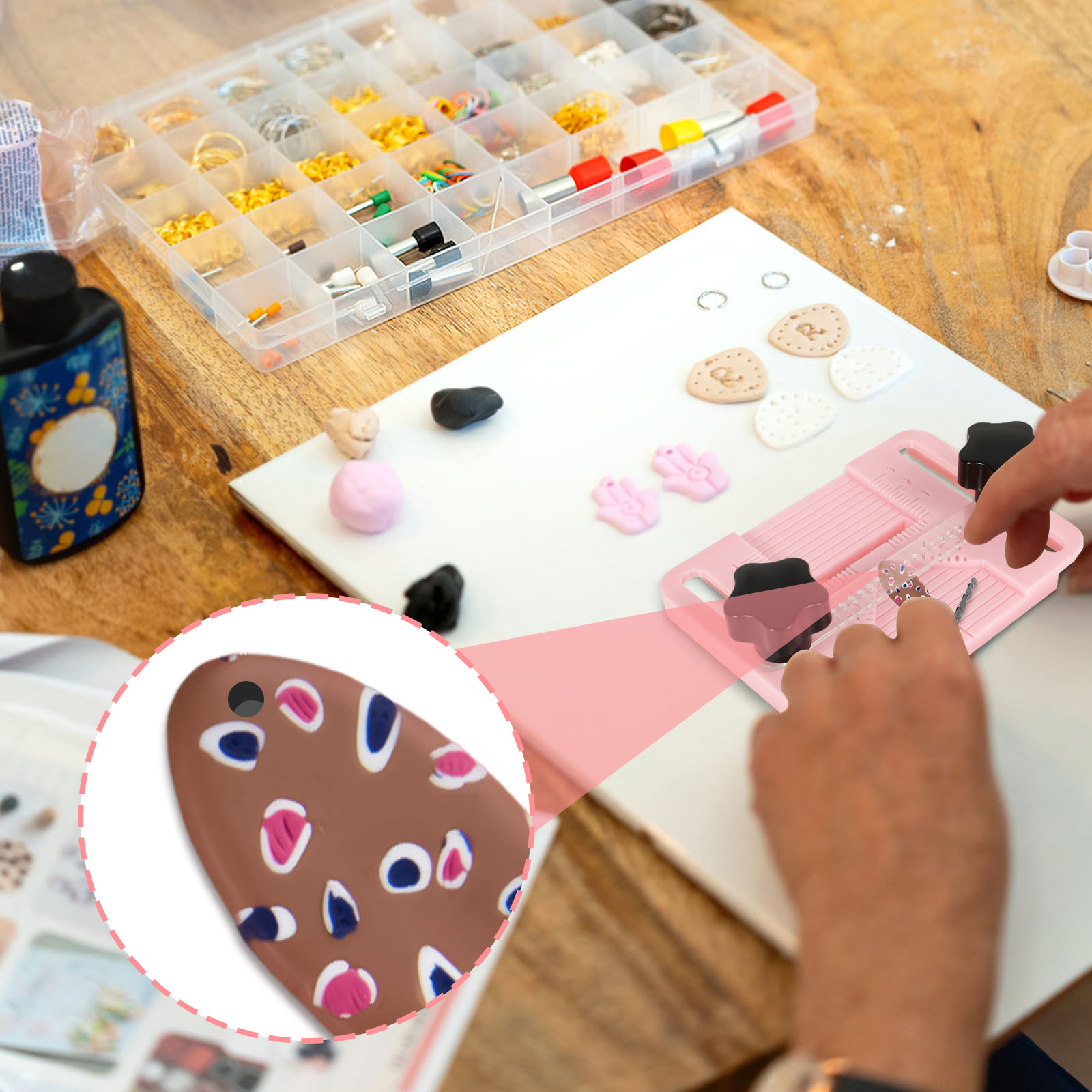 Polimer Kil Küpe Matkap Kılavu - Jewelry Making Guide incelemesi ve fiyatı