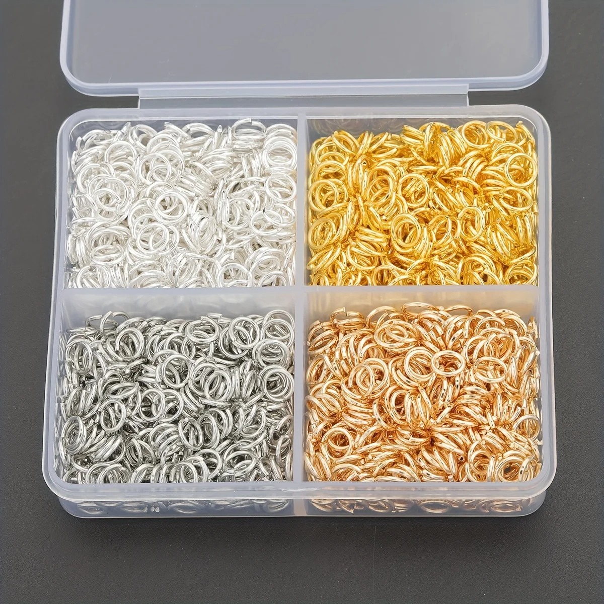 1200 adet 3mm Açık Atlama Halk - Jewelry Making Earring Supplies incelemesi ve fiyatı