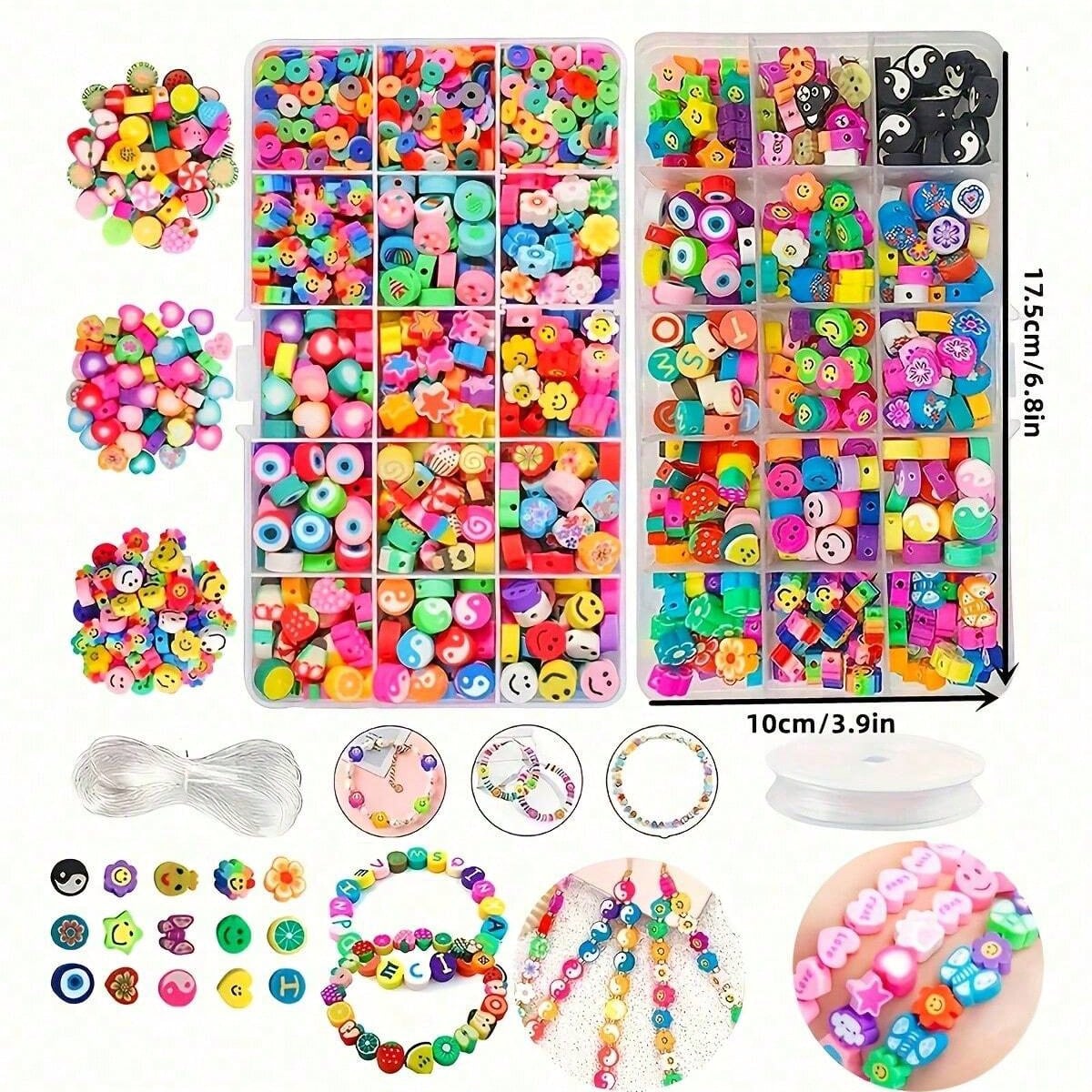 1450/1200/250 adet Polimer Kil - Jewelry Making Organizer incelemesi ve fiyatı