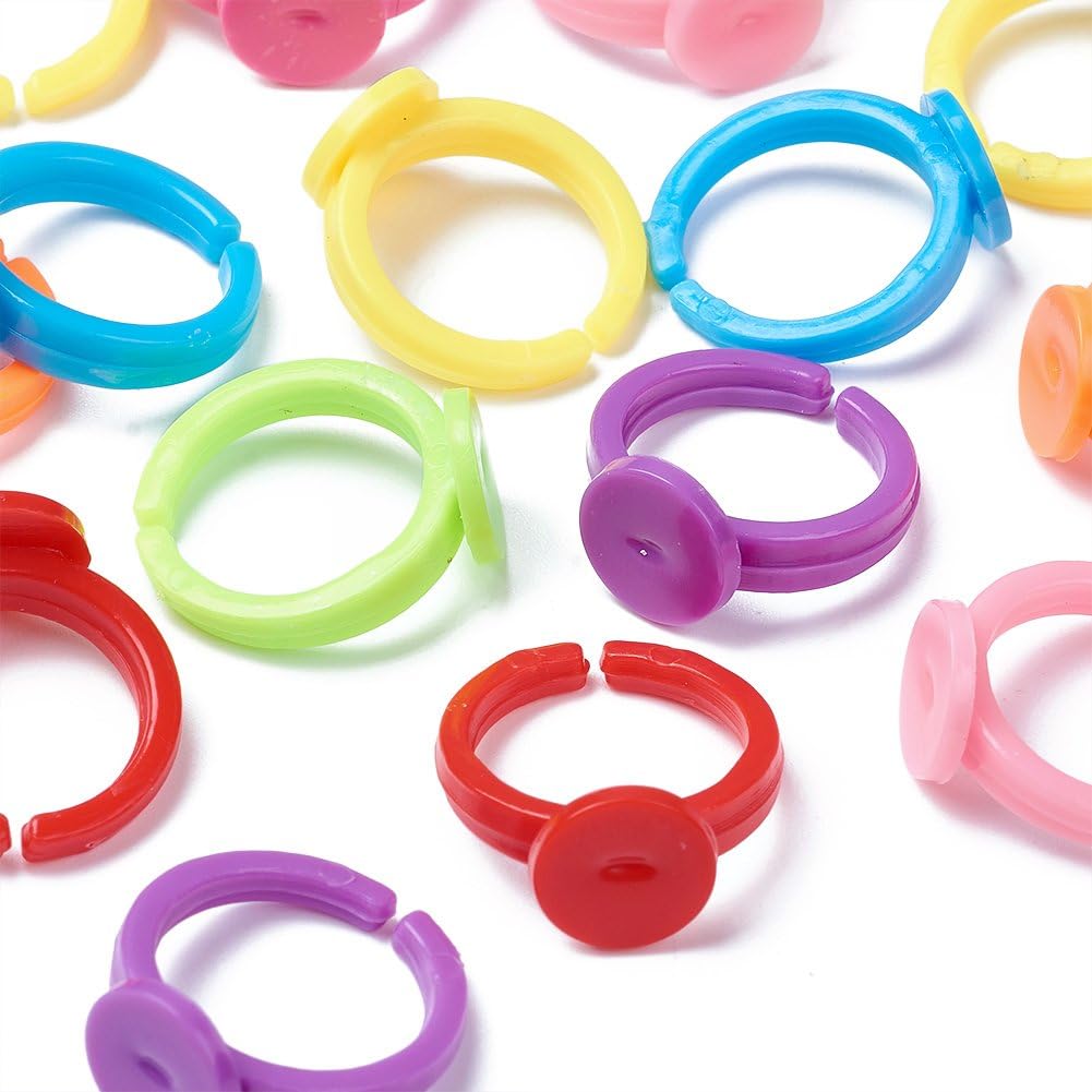 100 adet Şeffaf Plastik Ayarla - Jewelry Making 3 Year Old incelemesi ve fiyatı