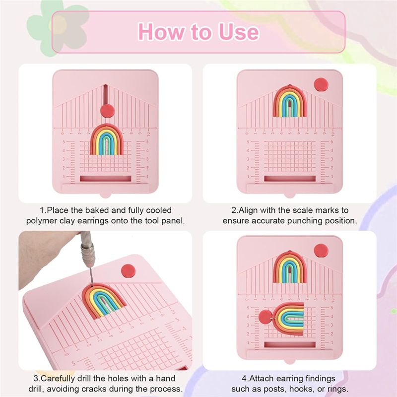 A11E-Polimer Kil Küpe Matkap K - Jewelry Making Guide incelemesi ve fiyatı