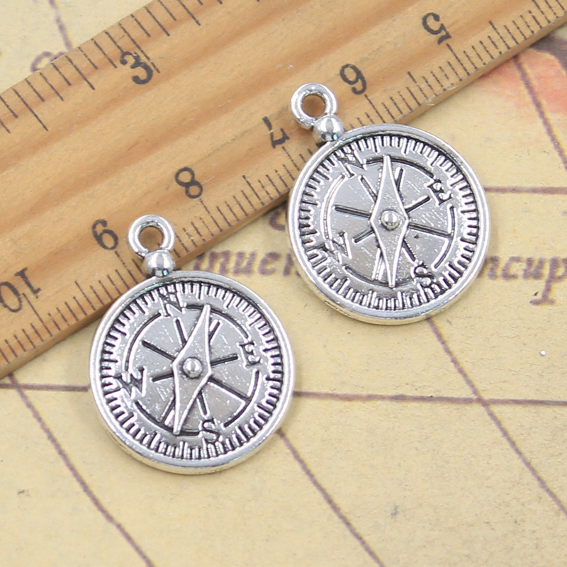10 adet Charms Pusula Kılavuzu - Jewelry Making Guide incelemesi ve fiyatı