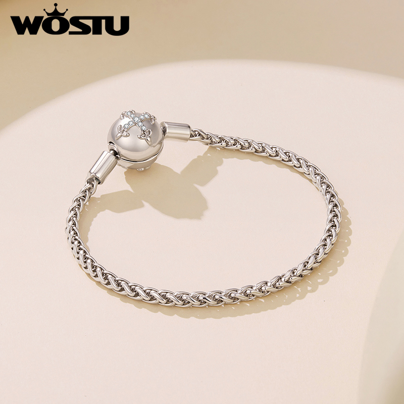 WOSTU Platin Kaplama Köpüklü Z - Jewelry Making Singapore incelemesi ve fiyatı