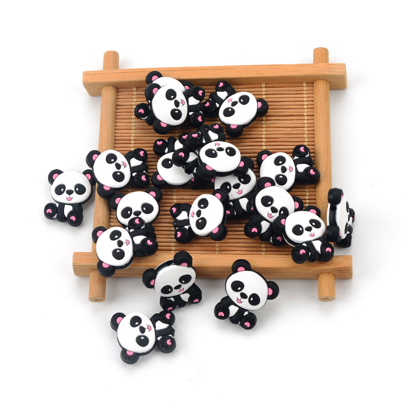 Panda Silikon Boncuk 5 adet/gr - Jewelry Making 3 Year Old incelemesi ve fiyatı