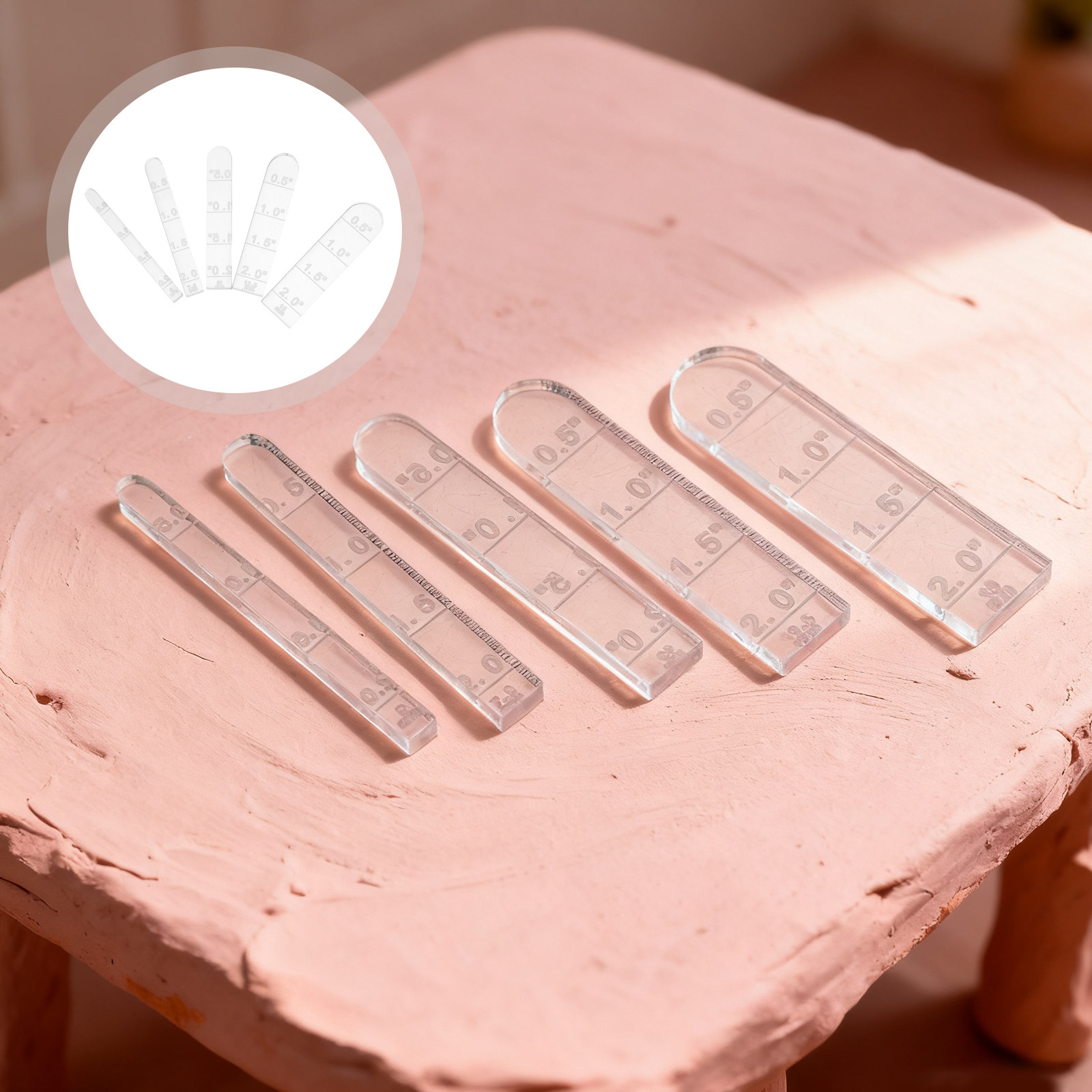 5 Parça Polimer Kil Kalınlık K - Jewelry Making Guide incelemesi ve fiyatı