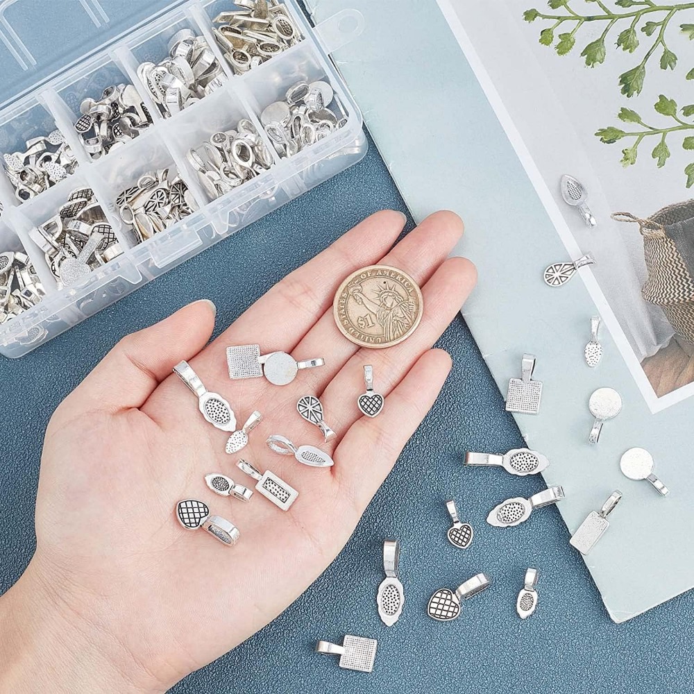 200 Parça 10 Stil Tibet Gümüş  - Jewelry Making Silver incelemesi ve fiyatı