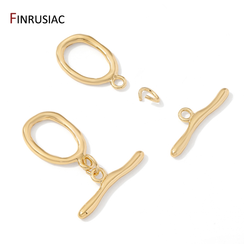 18 Ayar Altın Kaplama Pirinç O - Toggle Clasp Gold incelemesi ve fiyatı