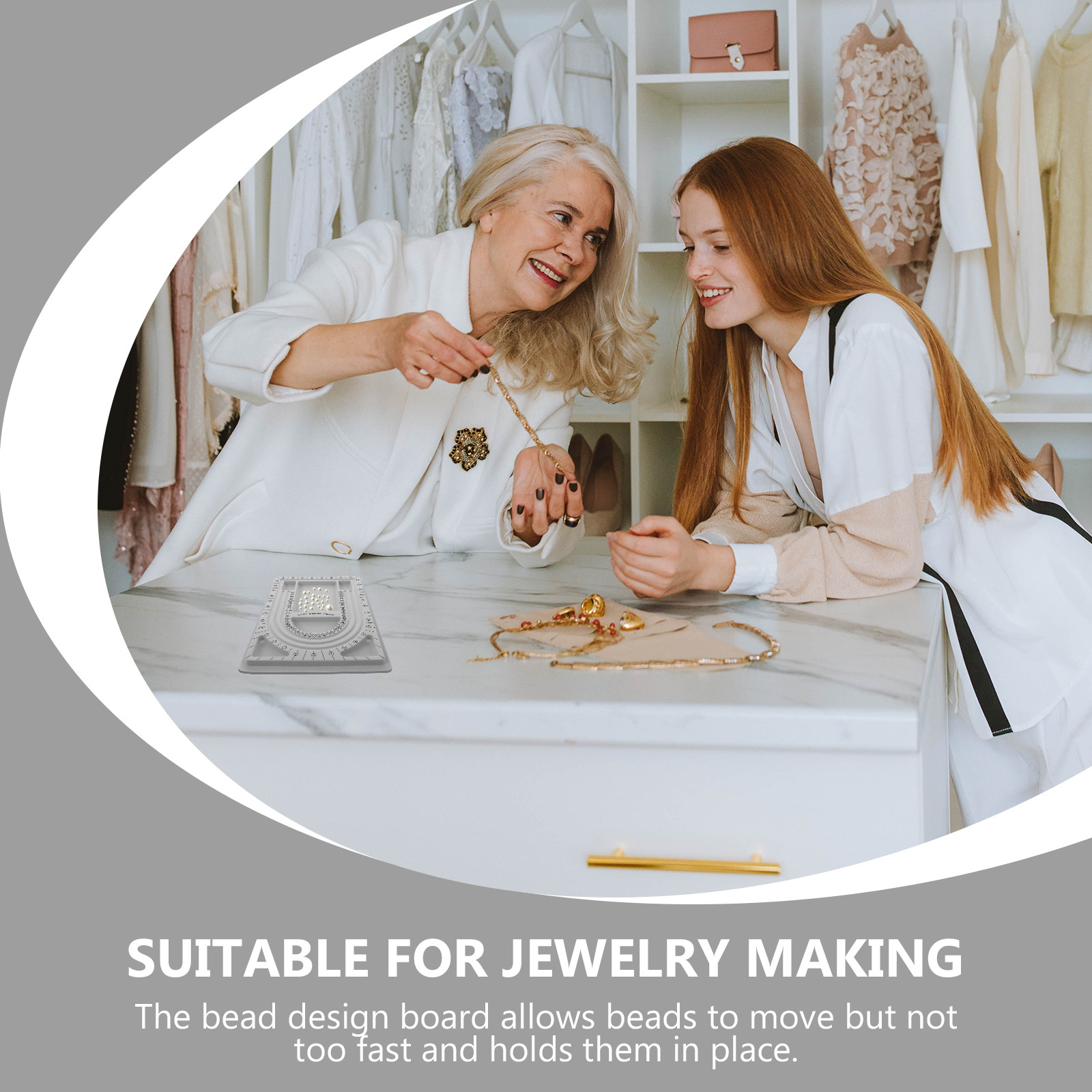 2 adet boncuk tasarım panosu t - Jewelry Making Organizer incelemesi ve fiyatı