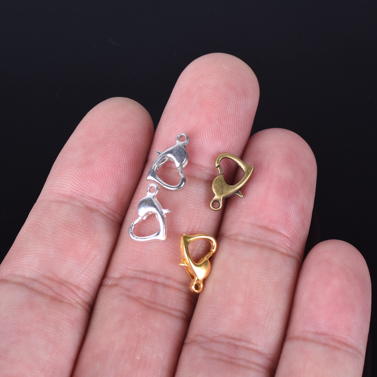 30 adet 12x8mm altın/gümüş/bro - Jewelry Making Silver incelemesi ve fiyatı