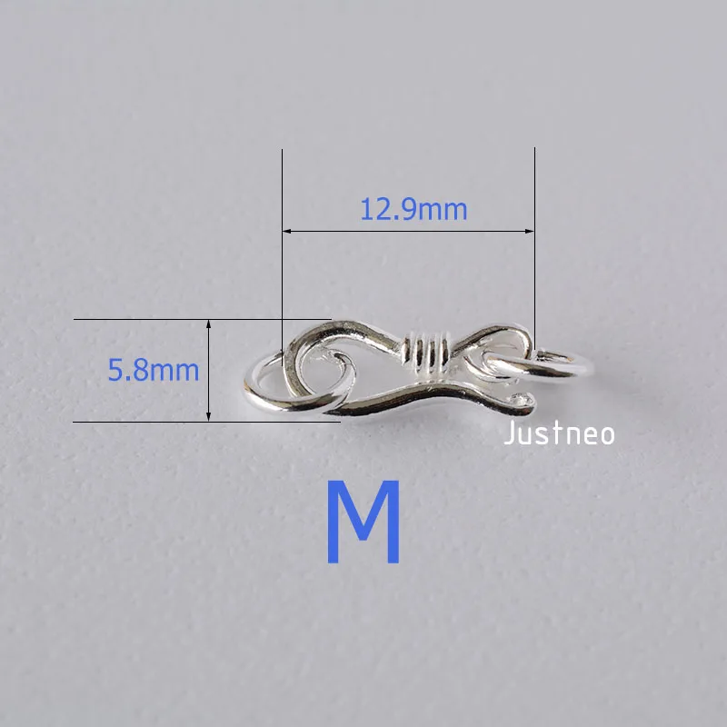 Gümüş S Kanca ve Göz Balık Tok - Jewelry Making Silver incelemesi ve fiyatı