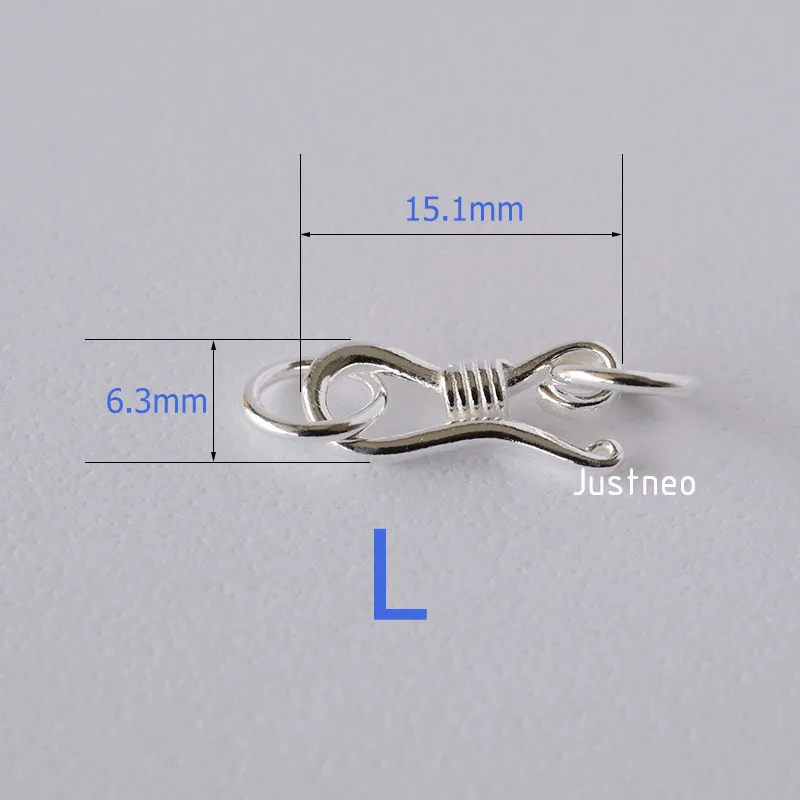 Gümüş S Kanca ve Göz Balık Tok - Jewelry Making Silver incelemesi ve fiyatı