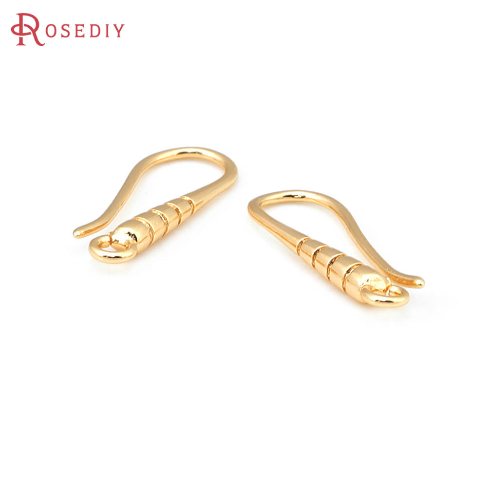 10 adet 19.5x7MM 18K altın ren - Jewelry Making Earring Supplies incelemesi ve fiyatı