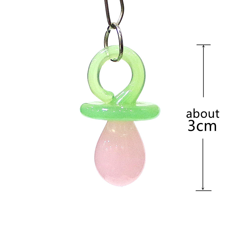 Minyatür cam emzik cazibesi se - Jewelry Making 3 Year Old incelemesi ve fiyatı