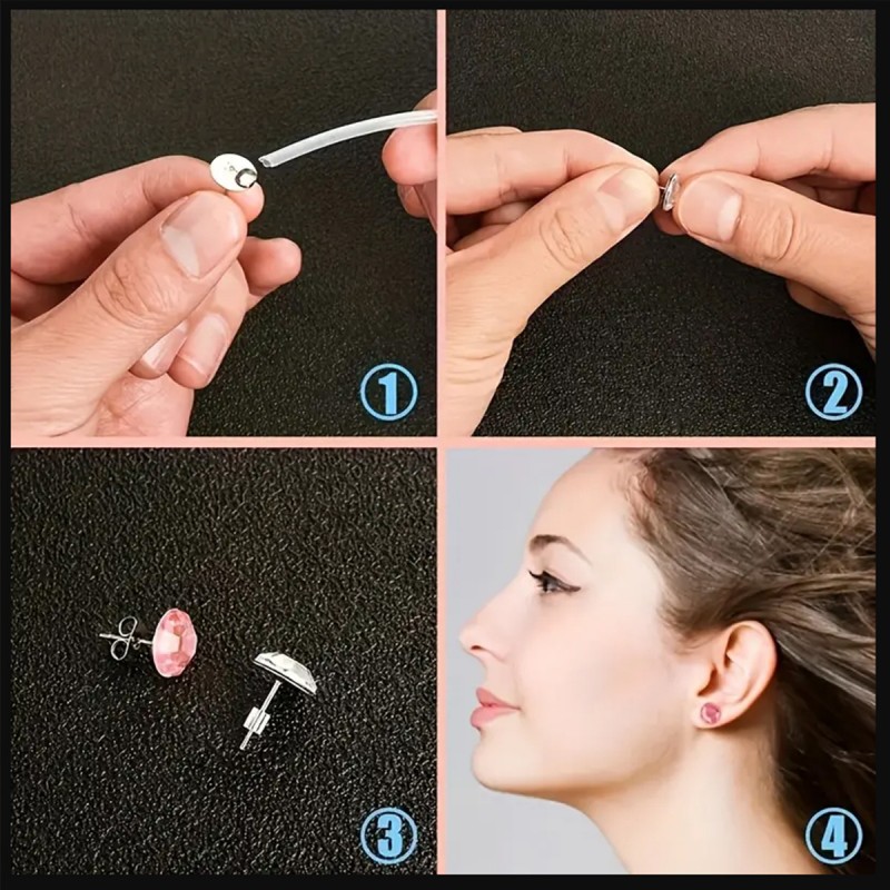 1 takım kutu kulak kancası tek - Jewelry Making Organizer incelemesi ve fiyatı