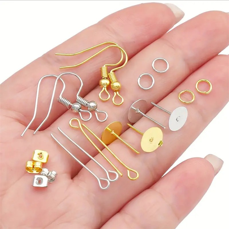 1 takım kutu kulak kancası tek - Jewelry Making Organizer incelemesi ve fiyatı