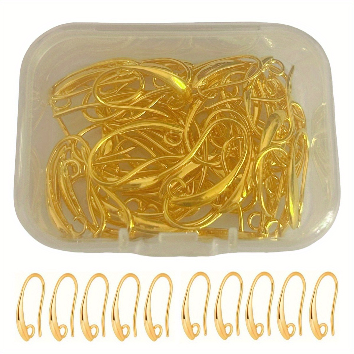 1 kutu altın ve altın karışık  - Jewelry Making Earring Supplies incelemesi ve fiyatı